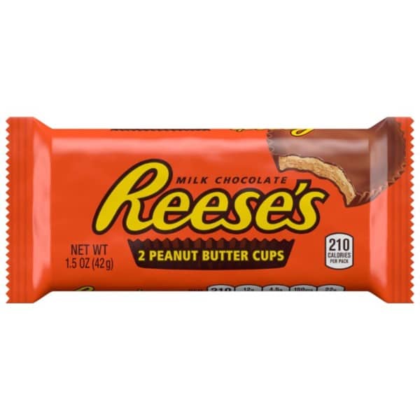 Reese's Milk Chocolate Peanut Butter Cups (42g)