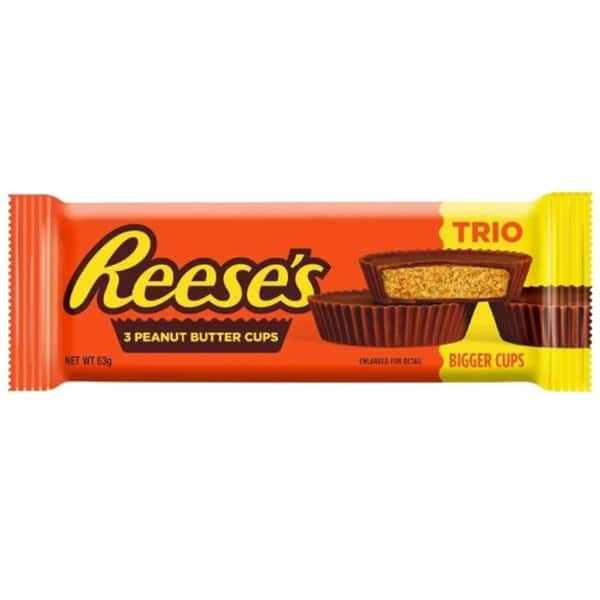 Reese's Trio Peanut Butter Cups (63g)