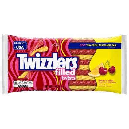 Twizzlers Sweet & Sour Candy Twists (311g)