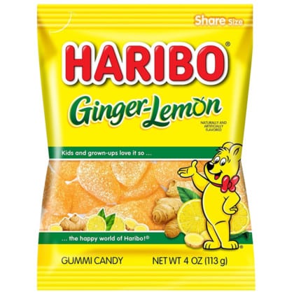 Haribo Ginger Lemon Gummies (113g)