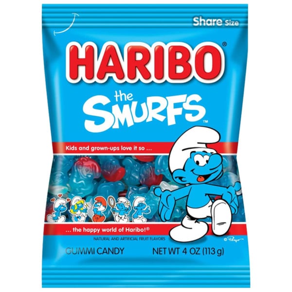 Haribo The Smurfs Gummies (113g)