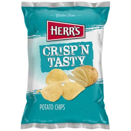 Herr's Regular Crisp N Tasty Potato Chips (99g)