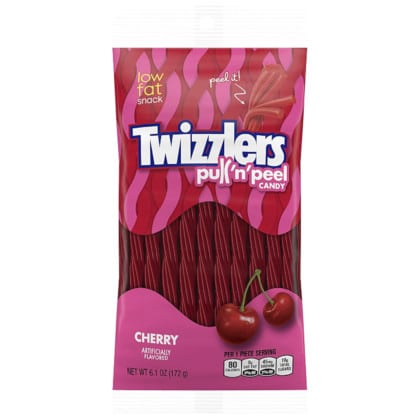 Twizzlers Cherry Pull n Peel Bag (173g)