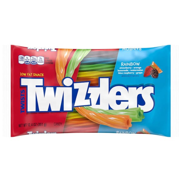 Twizzlers Rainbow Twists Big Bag (346g)