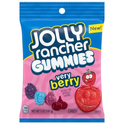 Jolly Rancher Gummies Very Berry Bag (141g)