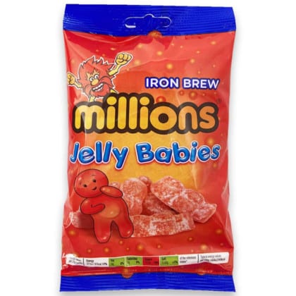 Millions Iron Brew Jelly Babies (200g)