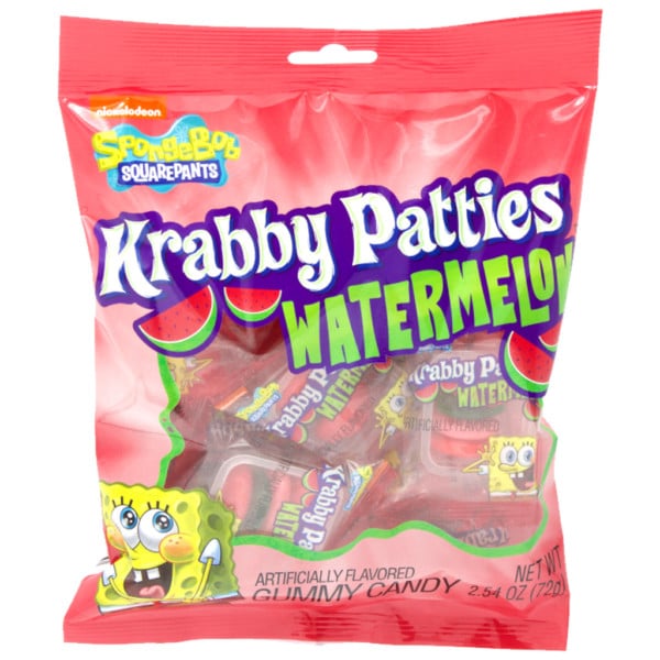 Spongebob Squarepants Krabby Patties Watermelon Bag (72g)