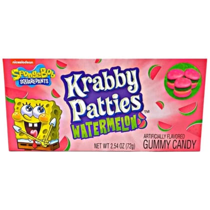 Spongebob Squarepants Krabby Patties Watermelon Theatre Box (72g)