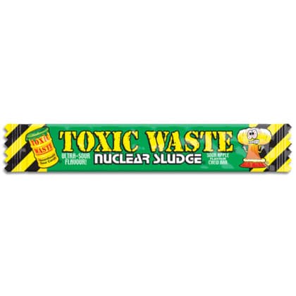EXPIRED - Toxic Waste Nuclear Sludge Chew Bar Sour Green Apple (20g) BB 01/2024