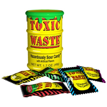 Toxic Waste Yellow Drum Extreme Sour Candy (42g)