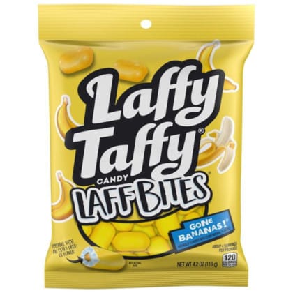 Wonka Laffy Taffy Laff Bites Banana (119g)
