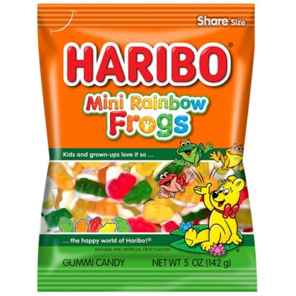 Haribo Mini Rainbow Frogs (142g)