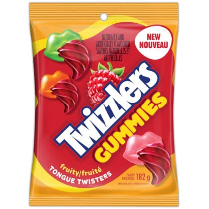 Twizzlers Gummies Fruity (182g)