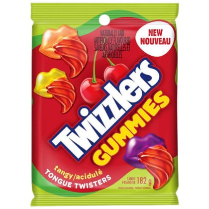 Twizzlers Gummies Tangy (182g)