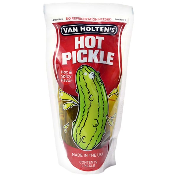 Van Holtens Jumbo Pickle Hot & Spicy (270g)