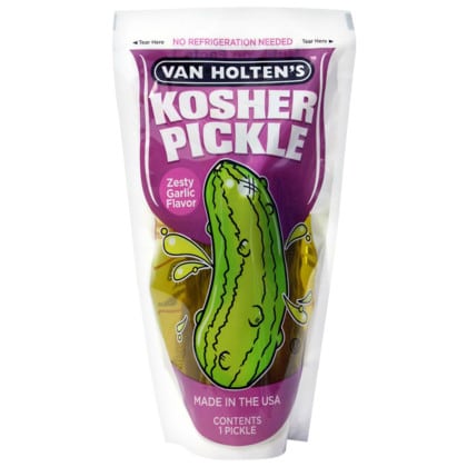 Van Holtens Jumbo Pickle Kosher Garlic (270g)