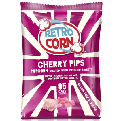 EXPIRED - Retrocorn Cherry Pips Popcorn (35g) BB 07/02/23