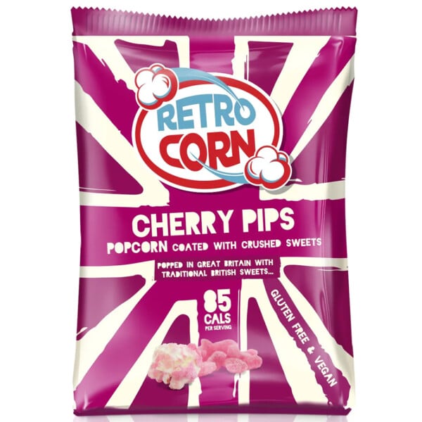 Retrocorn Cherry Pips Popcorn (35g)
