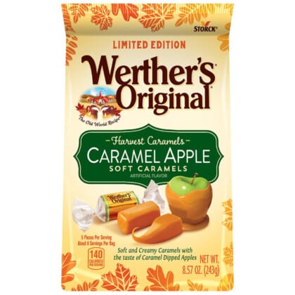 Werther's Original Caramel Apple Soft Caramels (243g)