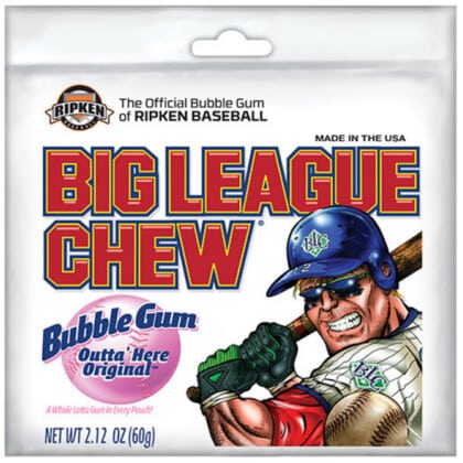 Big League Chew Bubble Gum Original (60g)