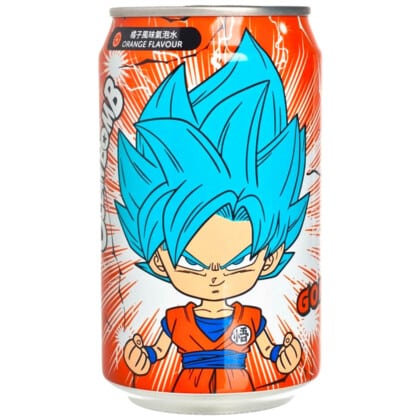 EXPIRED - Ocean Bomb Dragon Ball Z Goku Orange Flavoured Water (330ml) BB 08/09/2023