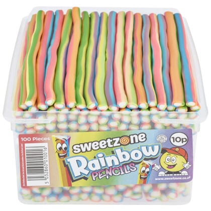 Sweetzone Rainbow Pencils (100 pieces)