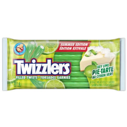 Twizzlers Key Lime Pie Cream Pop Filled Twists (311g)