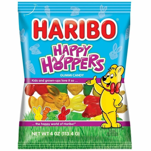 EXPIRED - Haribo Happy Hoppers (113g) BBE 10/2023
