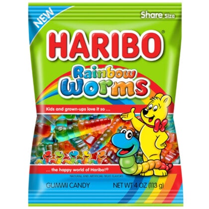Haribo Rainbow Worms (113g)