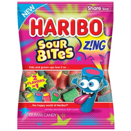 Haribo Zing Sour Bites (127g)