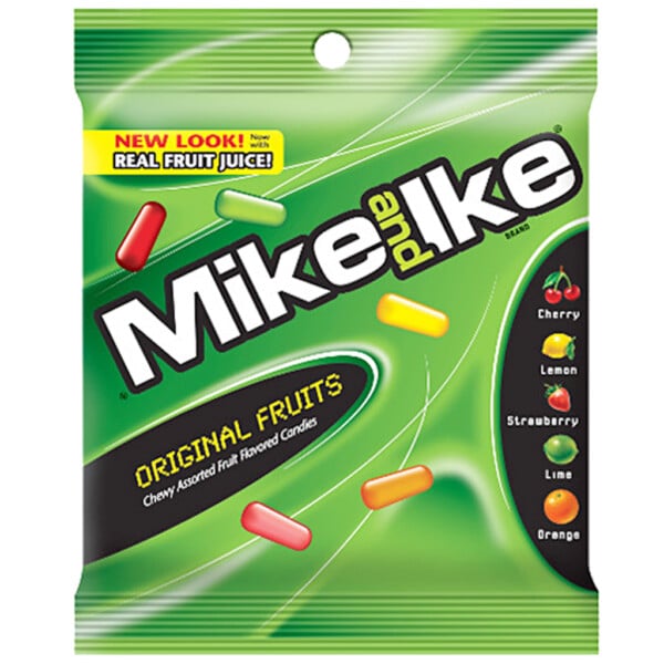 Mike and Ike Original Fruits Bag (141g)