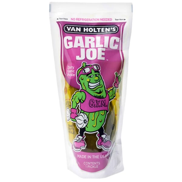 Van Holtens King Size Pickle Garlic Joe Zesty Garlic (270g)