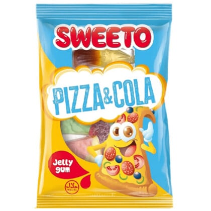 Sweeto Pizza & Cola Gummy Candy (30g)