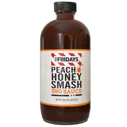 TGI Fridays Peach Honey Smash BBQ Sauce (510g)