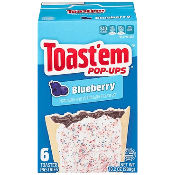 EXPIRED - Toast'em Pop-ups Frosted Blueberry (288g) BB 19/01/24