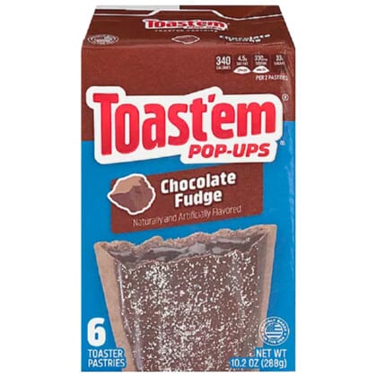 Toast'em Pop-ups Frosted Chocolate Fudge (288g)