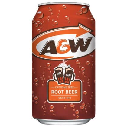 A&W Root Beer Caffeine Free (355ml)