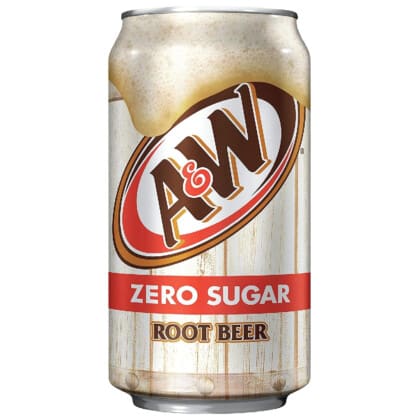 A&W Root Beer Zero Sugar (355ml)