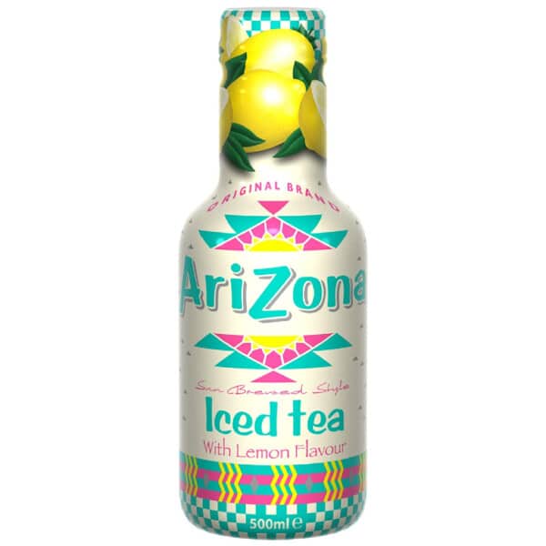 AriZona Sun Brewed Style Iced Tea With Lemon Flavour (500ml)