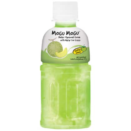 Mogu Mogu Melon Flavoured Drink with Nata de Coco (320ml)