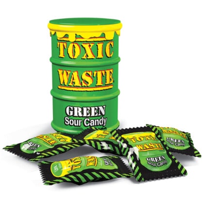 Toxic Waste Green Drum Extreme Sour Candy (42g)