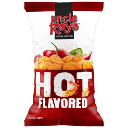 Uncle Ray's Potato Chips - Hot (127g)