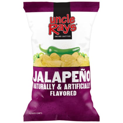 Uncle Ray's Potato Chips - Jalapeno (120g)