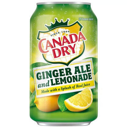 Canada Dry Ginger Ale & Lemonade (355ml)