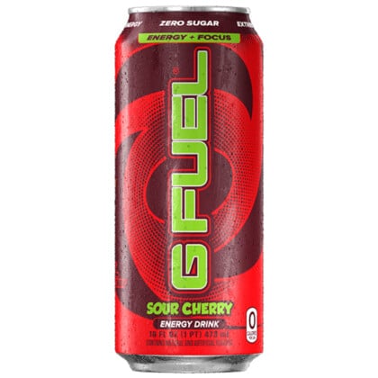 G FUEL Zero Sugar Energy Drink - Sour Cherry (473ml)