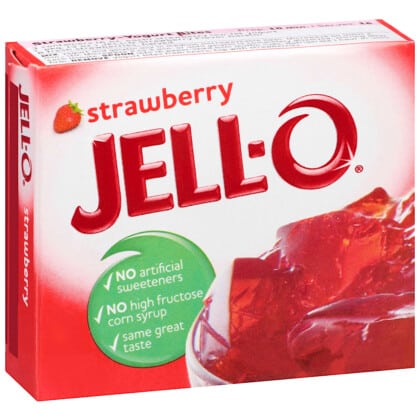 Jell-O Strawberry Gelatin Dessert (85g)