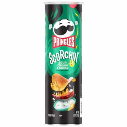Pringles Scorchin' Sour Cream & Onion (158g)