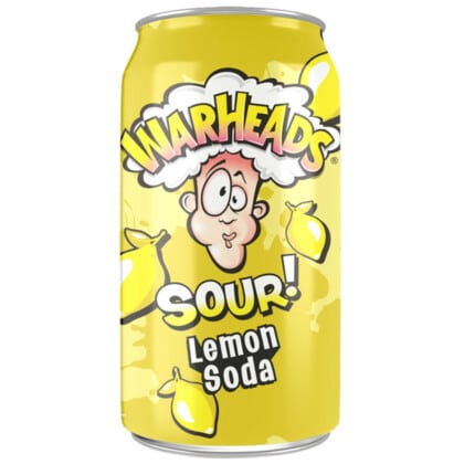 Warheads SOUR! Soda Lemon (355ml)