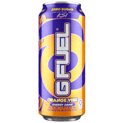 G FUEL Zero Sugar Energy Drink - Orange Vibe - Orange Creamsicle (473ml)