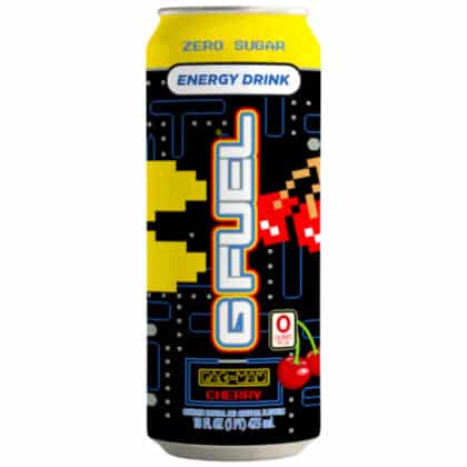 G FUEL Zero Sugar Energy Drink - Pacman Power Pellet - Cherry Lollipop (473ml)